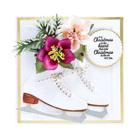 Spellbinders Winter Garden Sentiments Clear Stamp (STP-126) Spellbinders Winter Garden Sentiments Clear Stamp (STP-126)