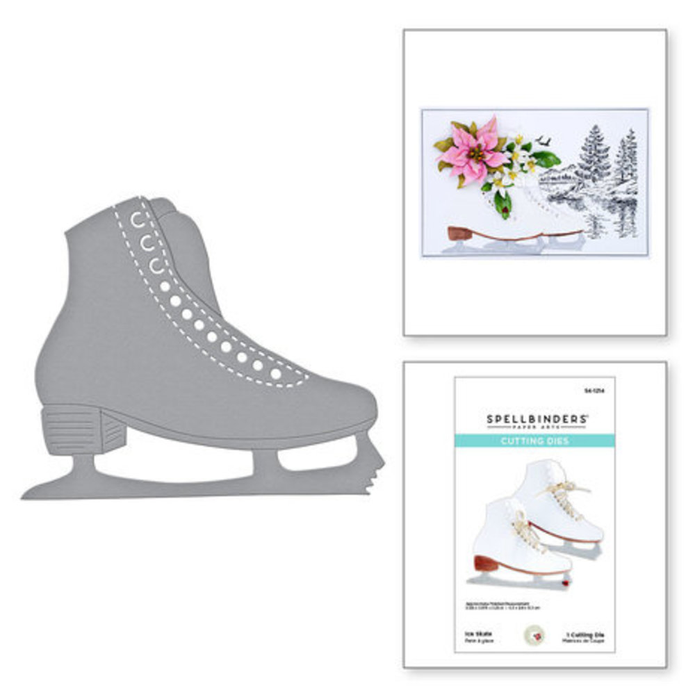Spellbinders Winter Garden Snijmal Ice Skate (S4-1214) Spellbinders Winter Garden Snijmal Ice Skate (S4-1214)