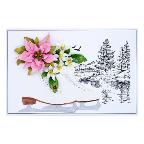 Spellbinders Winter Garden Snijmal Ice Skate (S4-1214) Spellbinders Winter Garden Snijmal Ice Skate (S4-1214)
