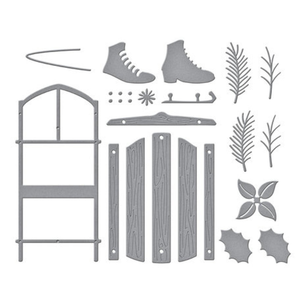 Spellbinders Celebrate the Season Snijmal Winter Welcome Sled (S4-1219)