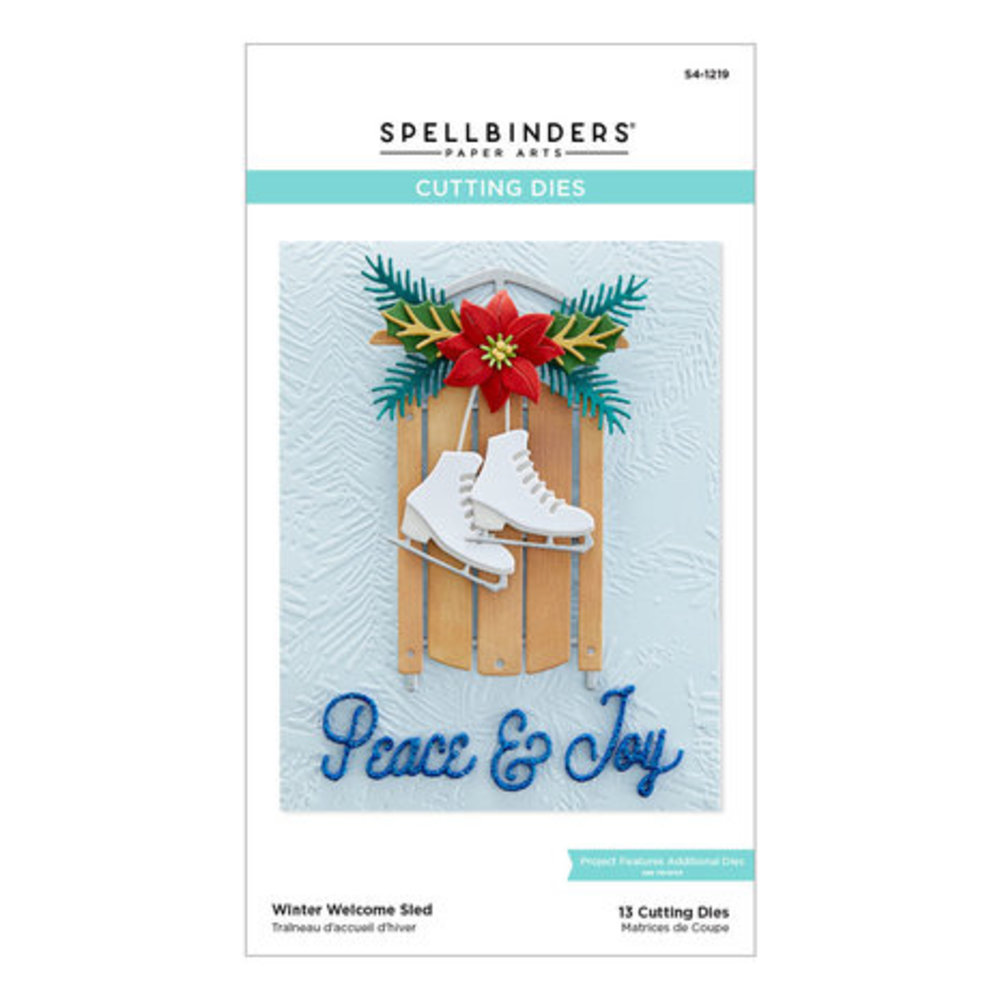 Spellbinders Celebrate the Season Snijmal Winter Welcome Sled (S4-1219)