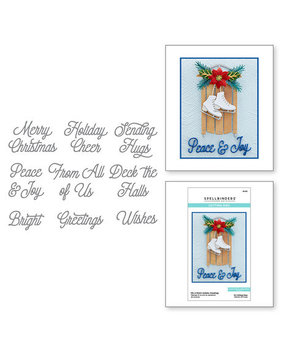 Spellbinders Celebrate the Season Snijmal Mix & Match Holiday Greetings (S5-521) Spellbinders Celebrate the Season Snijmal Mix & Match Holiday Greetings (S5-521)