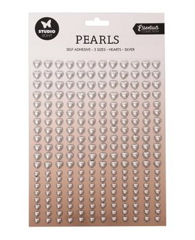 Studio Light Essentials Self-Adhesive Pearls Silver Hearts (SL-ES-PEARL08) Studio Light Essentials Self-Adhesive Pearls Silver Hearts (SL-ES-PEARL08)