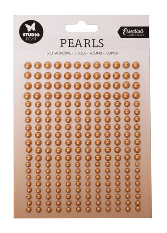 Studio Light Essentials Self-Adhesive Pearls Copper (SL-ES-PEARL13) Studio Light Essentials Self-Adhesive Pearls Copper (SL-ES-PEARL13)