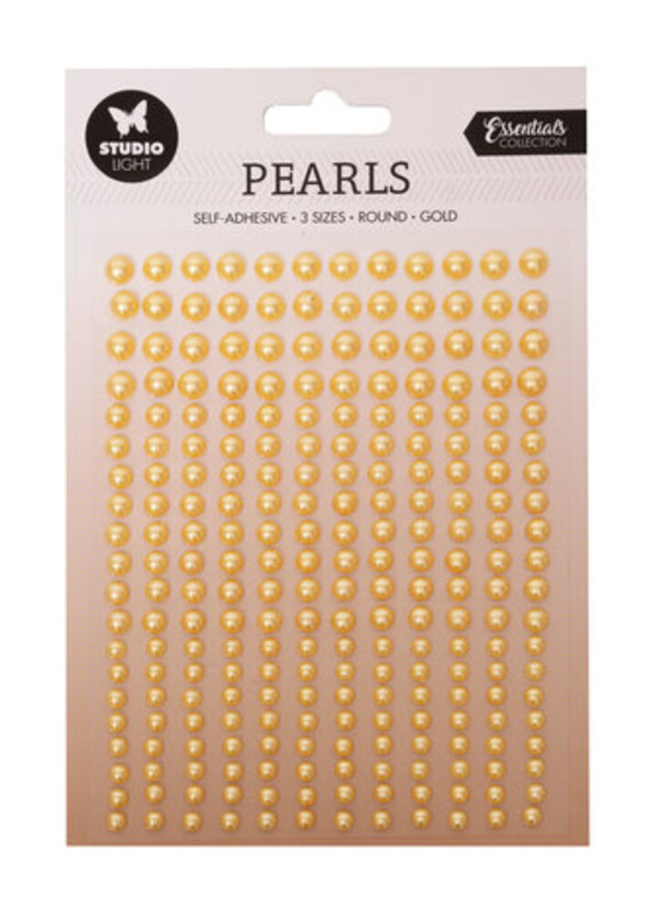 Studio Light Essentials Self-Adhesive Pearls Gold (SL-ES-PEARL15) Studio Light Essentials Self-Adhesive Pearls Gold (SL-ES-PEARL15)