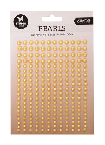 Studio Light Essentials Self-Adhesive Pearls Gold (SL-ES-PEARL15) Studio Light Essentials Self-Adhesive Pearls Gold (SL-ES-PEARL15)