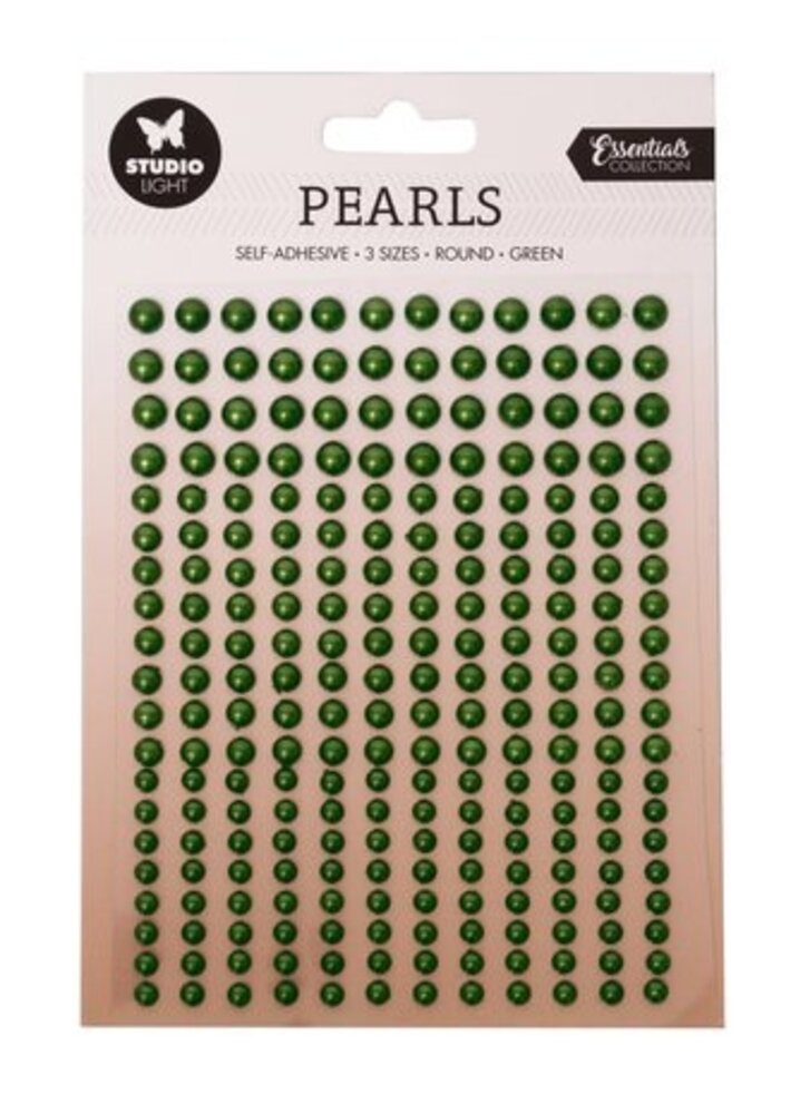 Studio Light Essentials Self-Adhesive Pearls Dark Green (SL-ES-PEARL18) Studio Light Essentials Self-Adhesive Pearls Dark Green (SL-ES-PEARL18)