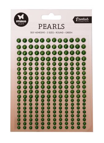 Studio Light Essentials Self-Adhesive Pearls Dark Green (SL-ES-PEARL18) Studio Light Essentials Self-Adhesive Pearls Dark Green (SL-ES-PEARL18)