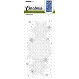 Studio Light Christmas Background Snow Clear Stamp (SL-ES-STAMP239)