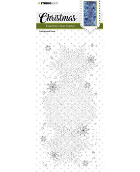 Studio Light Christmas Background Snow Clear Stamp (SL-ES-STAMP239)
