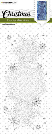 Studio Light Christmas Background Snow Clear Stamp (SL-ES-STAMP239) Studio Light Christmas Background Snow Clear Stamp (SL-ES-STAMP239)