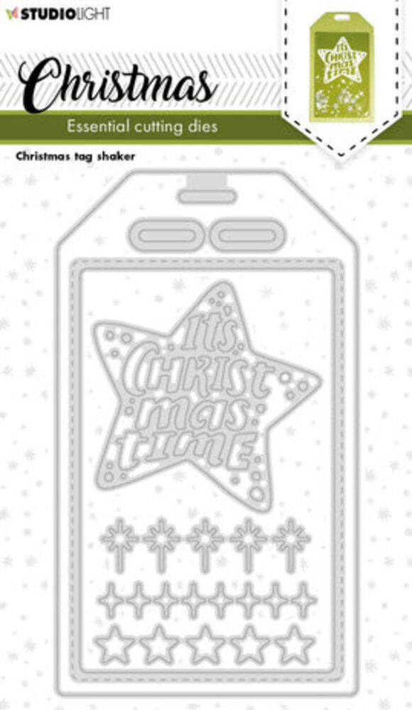 Studio Light Christmas Snijmal Tag Shaker (SL-ES-CD251) Studio Light Christmas Snijmal Tag Shaker (SL-ES-CD251)