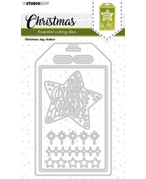 Studio Light Christmas Snijmal Tag Shaker (SL-ES-CD251) Studio Light Christmas Snijmal Tag Shaker (SL-ES-CD251)