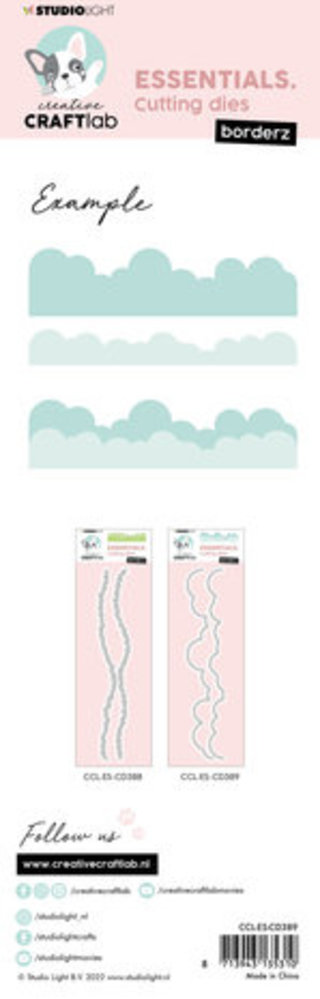 Creative Craftlab Essentials Dies Borderz Clouds (CCL-ES-CD389) Creative Craftlab Essentials Dies Borderz Clouds (CCL-ES-CD389)