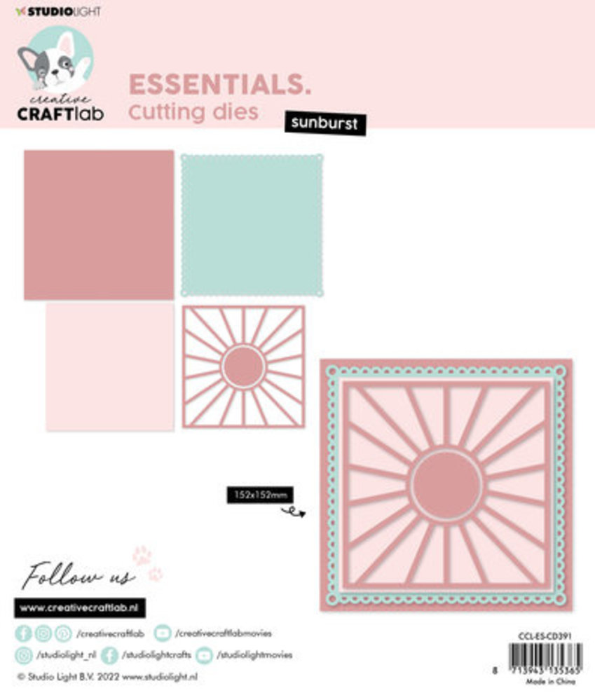 Creative Craftlab Essentials Dies Sunburst (CCL-ES-CD391) Creative Craftlab Essentials Dies Sunburst (CCL-ES-CD391)
