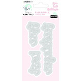 Creative Craftlab Essentials Dies Wordz Fijne Kerst Feestdagen (CCL-ES-CD397)