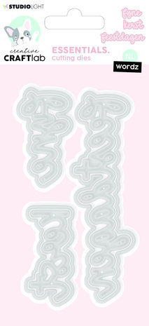 Creative Craftlab Essentials Dies Wordz Fijne Kerst Feestdagen (CCL-ES-CD397) Creative Craftlab Essentials Dies Wordz Fijne Kerst Feestdagen (CCL-ES-CD397)