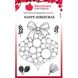 Woodware Big Bubble Bauble Twigs & Berries Clear Stamps (JGS815)