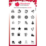 Woodware Big Bubble Small Tops Clear Stamps (JGS822)