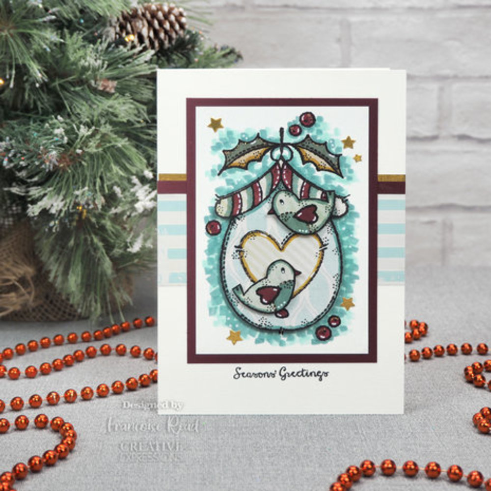 Woodware Christmas Birdhouse Clear Stamps (FRS941) Woodware Christmas Birdhouse Clear Stamps (FRS941)