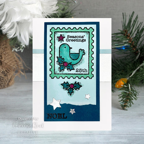 Woodware Bird Post Clear Stamps (FRM042) Woodware Bird Post Clear Stamps (FRM042)