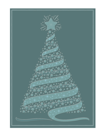 Crafter's Companion Frosty and Bright 3D Embossing Folder Enchanted Christmas Tree (S-FRBR-EF5-3D-ENCT)