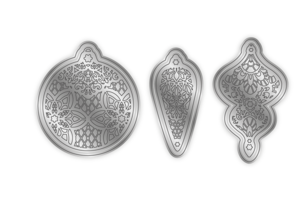 Crafter's Companion Frosty and Bright Beautiful Baubles Die (S-FRBR-MD-BEBA)