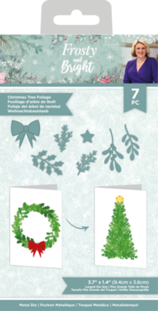 Crafter's Companion Frosty and Bright Christmas Tree Foliage Die (S-FRBR-MD-CTFO)