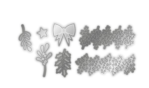 Crafter's Companion Frosty and Bright Christmas Tree Foliage Die (S-FRBR-MD-CTFO)