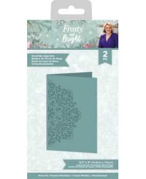 Crafter's Companion Frosty and Bright Snowflake Edge'able Die (S-FRBR-MD-SNED) Crafter's Companion Frosty and Bright Snowflake Edge'able Die (S-FRBR-MD-SNED)