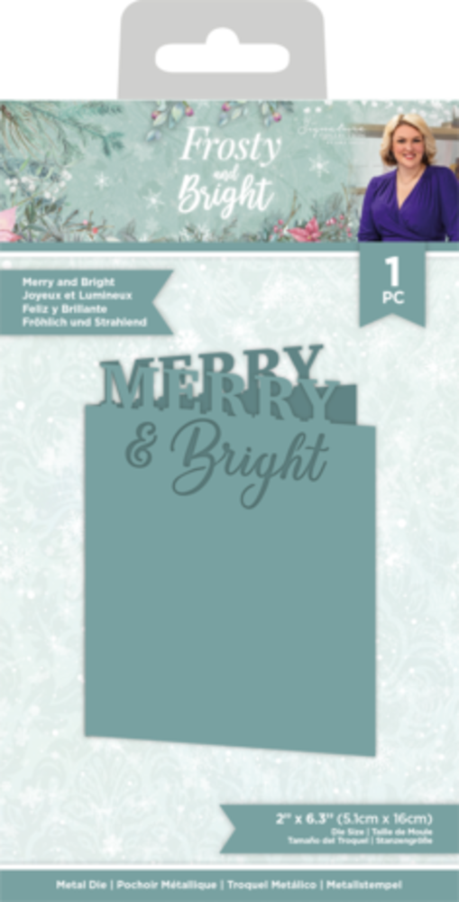 Crafter's Companion Frosty and Bright Merry & Bright Die (S-FRBR-MD-MEBR)