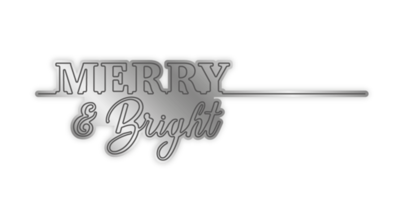 Crafter's Companion Frosty and Bright Merry & Bright Die (S-FRBR-MD-MEBR)