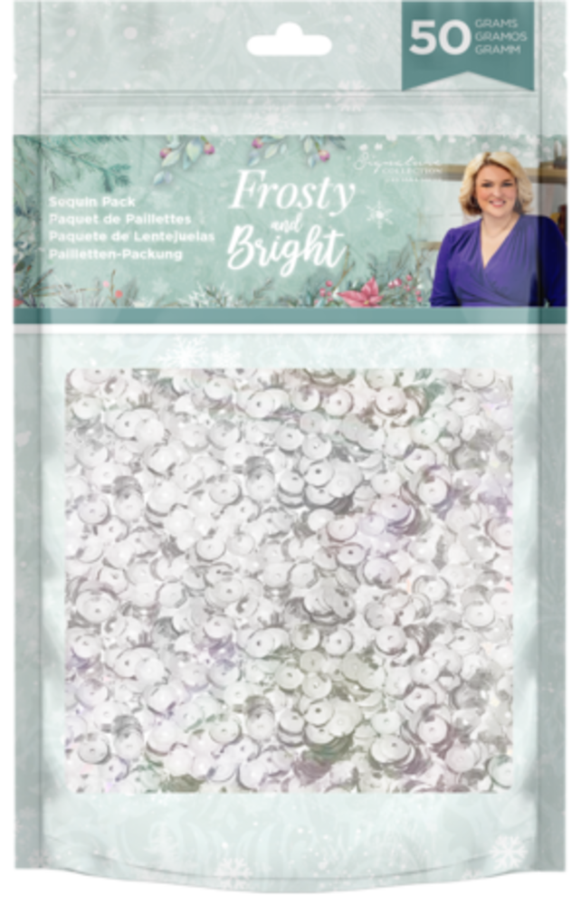 Crafter's Companion Frosty and Bright Iridescent Sequin Pack (S-FRBR-SEQUIN) Crafter's Companion Frosty and Bright Iridescent Sequin Pack (S-FRBR-SEQUIN)