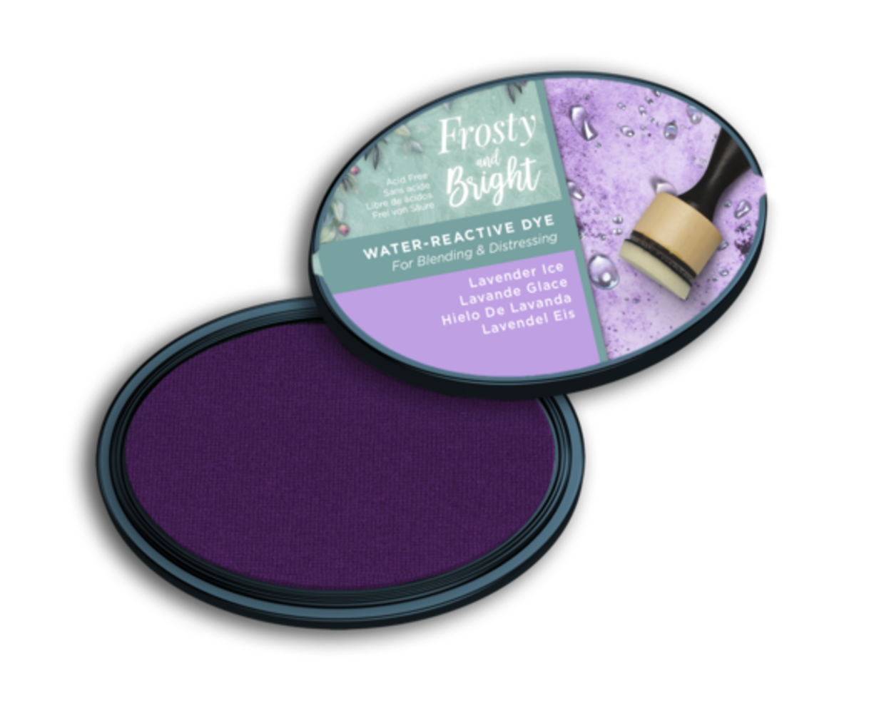 Crafter's Companion Frosty and Bright Harmony Ink Pad Lavender Ice (S-FRBR-IP-HWR-LAVI)