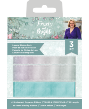Crafter's Companion Frosty and Bright Luxury Ribbon Pack (S-FRBR-LUXRIB) Crafter's Companion Frosty and Bright Luxury Ribbon Pack (S-FRBR-LUXRIB)