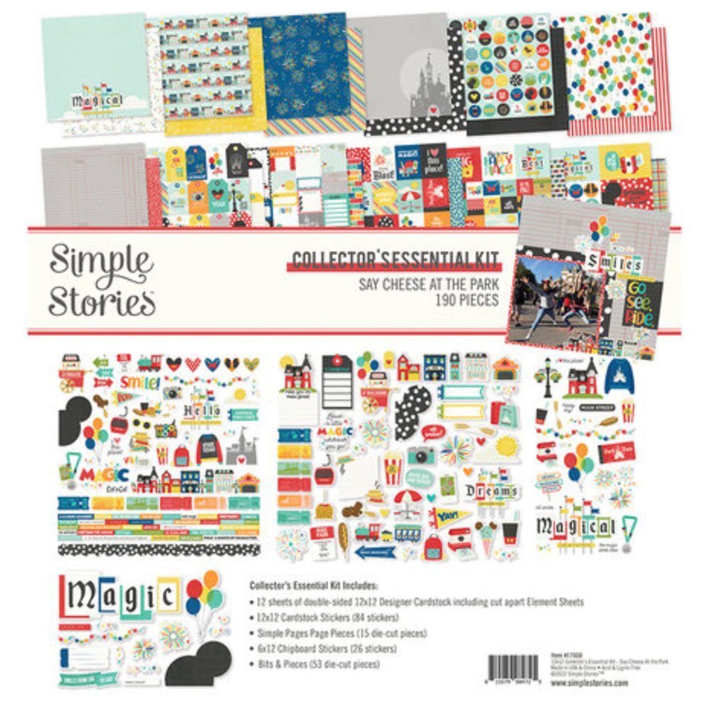 Simple Stories Say Cheese At the Park 12x12 Inch Collector's Essentials Kit (17930) Simple Stories Say Cheese At the Park 12x12 Inch Collector's Essentials Kit (17930)