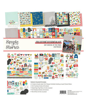 Simple Stories Say Cheese At the Park 12x12 Inch Collector's Essentials Kit (17930)