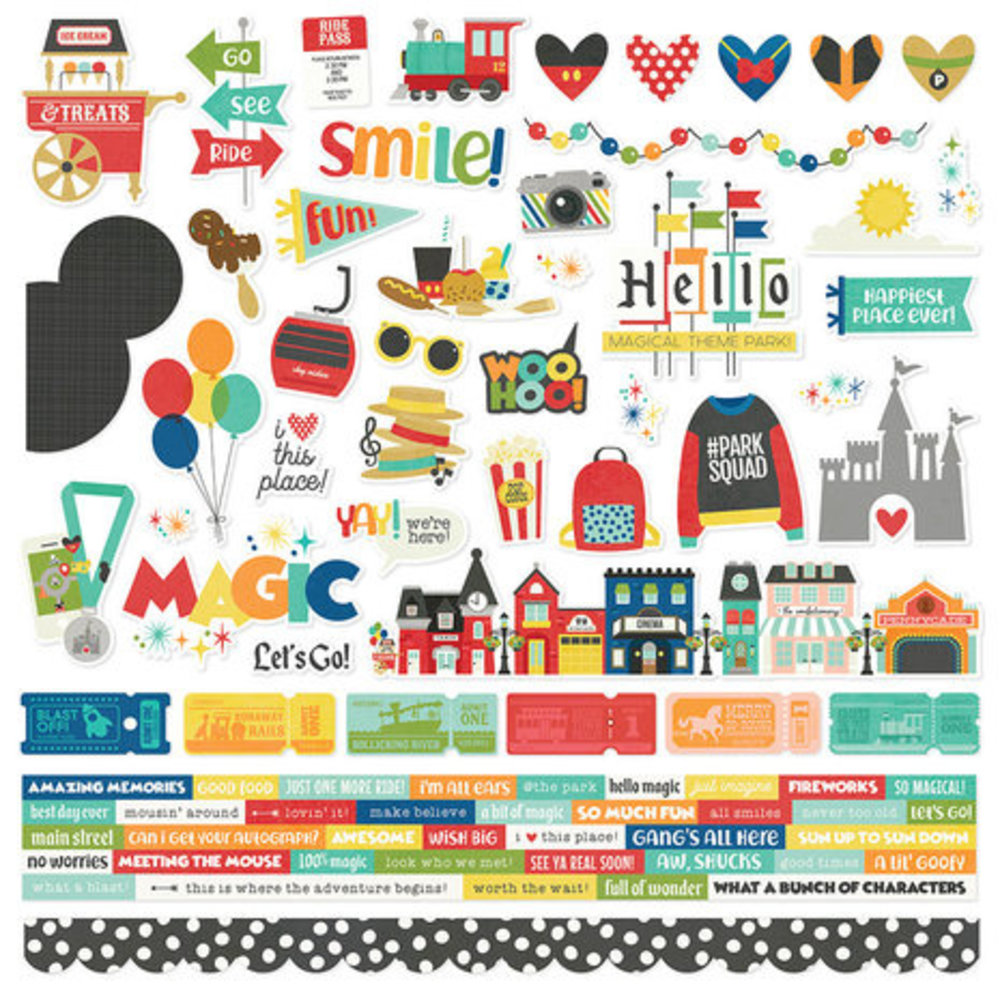 Simple Stories Say Cheese At the Park 12x12 Inch Collector's Essentials Kit (17930) Simple Stories Say Cheese At the Park 12x12 Inch Collector's Essentials Kit (17930)