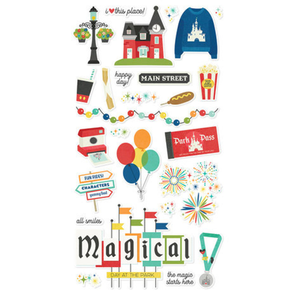 Simple Stories Say Cheese At The Park Chipboard (17916) Simple Stories Say Cheese At The Park Chipboard (17916)