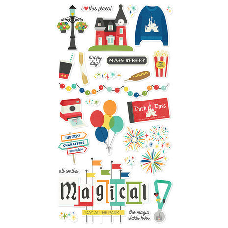 Simple Stories Say Cheese At The Park Chipboard (17916) Simple Stories Say Cheese At The Park Chipboard (17916)