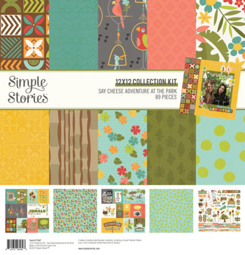 Simple Stories Say Cheese Adventure At The Park 12x12 Inch Collection Kit (17947) Simple Stories Say Cheese Adventure At The Park 12x12 Inch Collection Kit (17947)