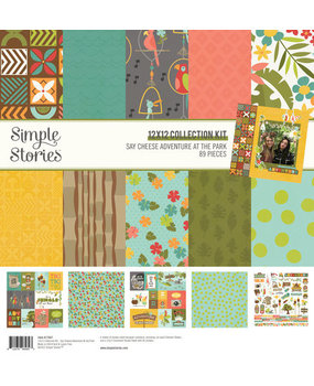 Simple Stories Say Cheese Adventure At The Park 12x12 Inch Collection Kit (17947)