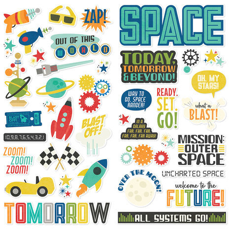 Simple Stories Say Cheese Tomorrow At The Park Foam Stickers (17973) Simple Stories Say Cheese Tomorrow At The Park Foam Stickers (17973)