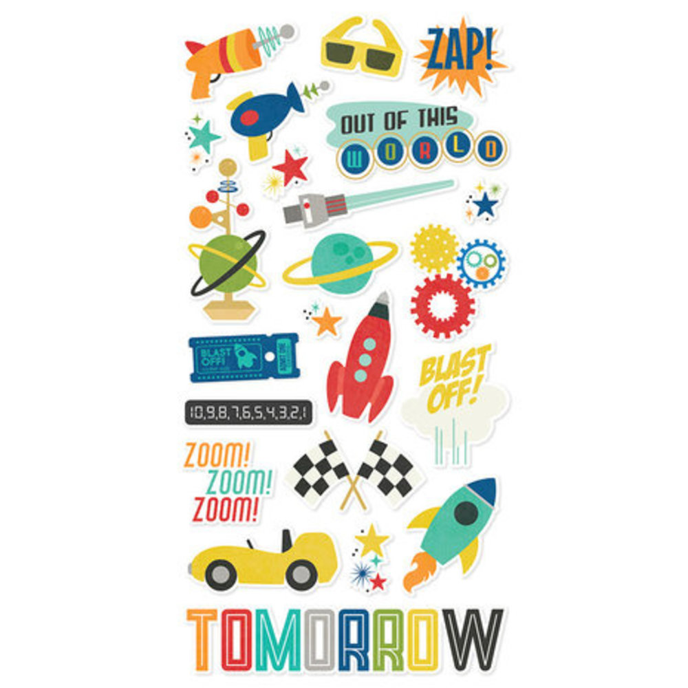 Simple Stories Say Cheese Tomorrow At The Park Foam Stickers (17973) Simple Stories Say Cheese Tomorrow At The Park Foam Stickers (17973)