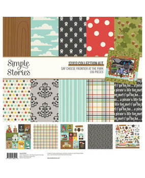 Simple Stories Say Cheese Frontier At The Park 12x12 Inch Collection Kit (17979) Simple Stories Say Cheese Frontier At The Park 12x12 Inch Collection Kit (17979)