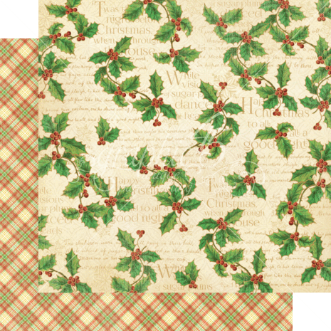 Graphic 45 Twas the Night Before Christmas 8x8 Inch Deluxe Paper Pad (4502497)