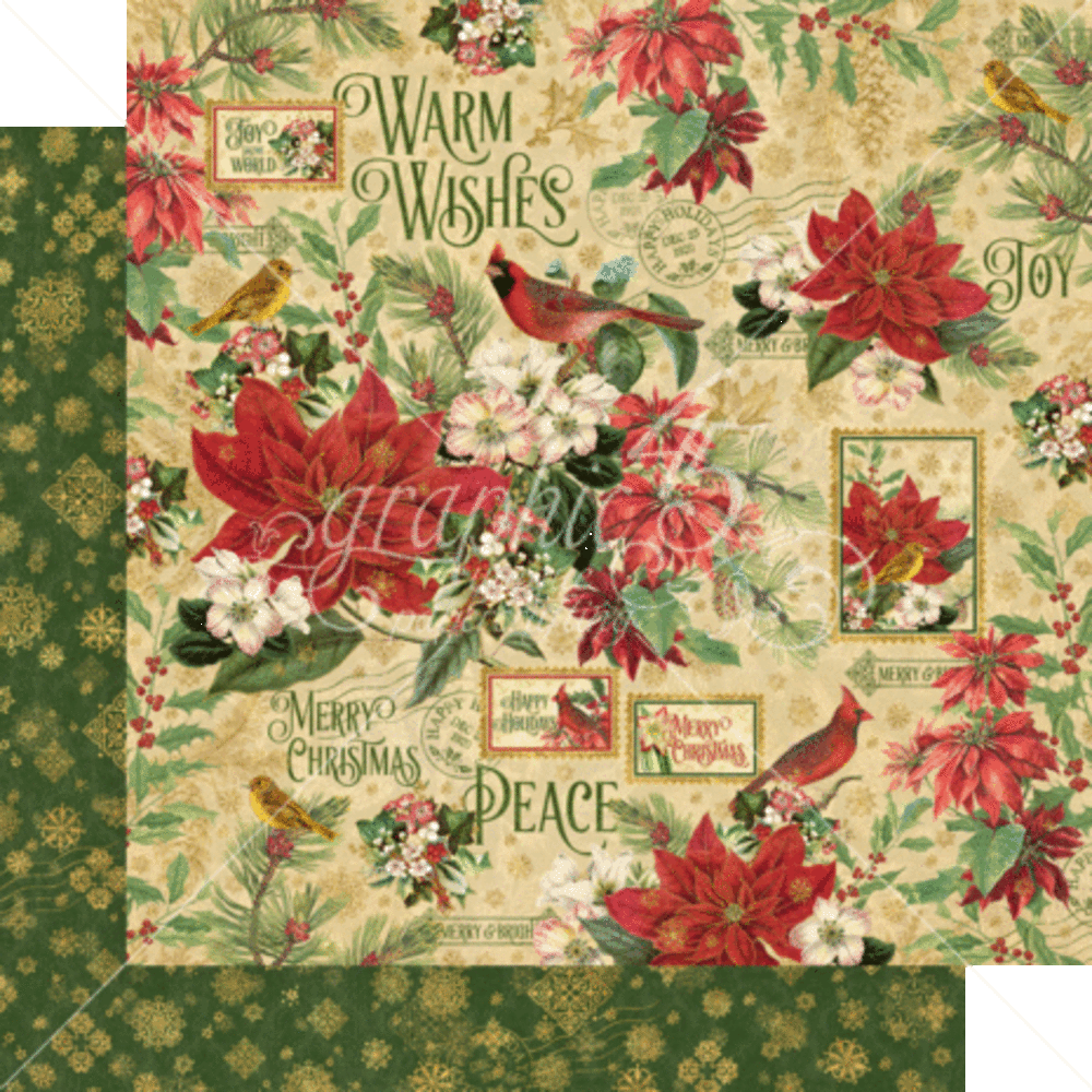 Graphic 45 Warm Wishes 8x8 Inch Paper Pack (4502488) Graphic 45 Warm Wishes 8x8 Inch Paper Pack (4502488)