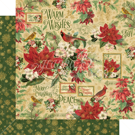 Graphic 45 Warm Wishes 8x8 Inch Paper Pack (4502488) Graphic 45 Warm Wishes 8x8 Inch Paper Pack (4502488)