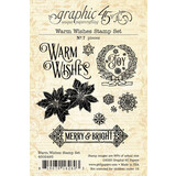 Graphic 45 Warm Wishes Clear Stamp Set (4502495)