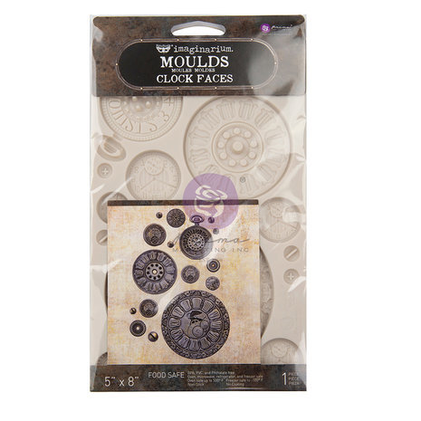 Prima Marketing Inc Finnabair Imaginarium Clock Faces Moulds (969370) Prima Marketing Inc Finnabair Imaginarium Clock Faces Moulds (969370)